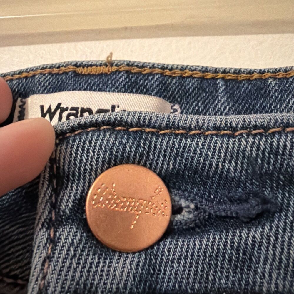 Wrangler Wanderer High Rise Flare Jeans Medium Blue 622 - Womens 28 X 32 - Picture 6 of 15